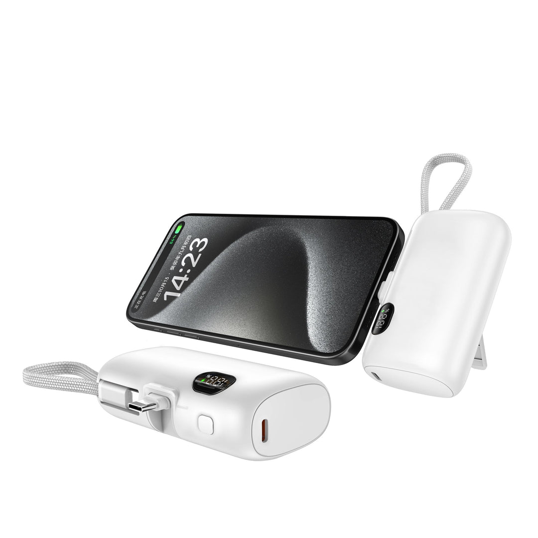 Portable power bank with digital power display and multifunction cable Kalsten