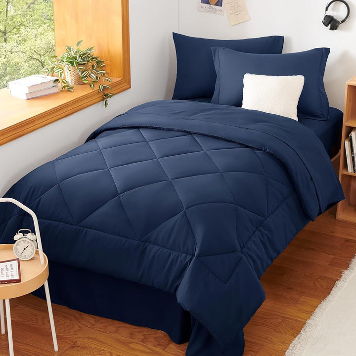 Luxurious Diamond Quilted Comforter Set Kalsten