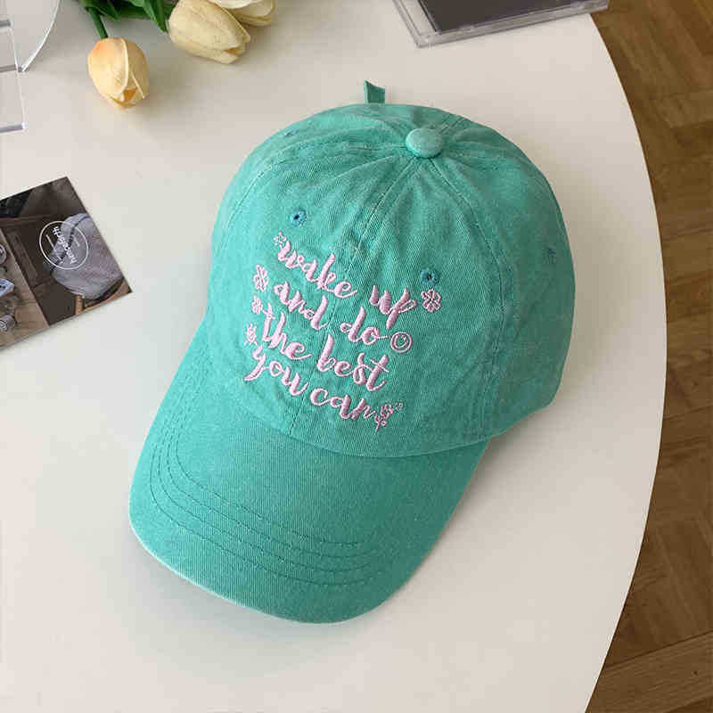 Women's Motivational Embroidered Cap Kalsten