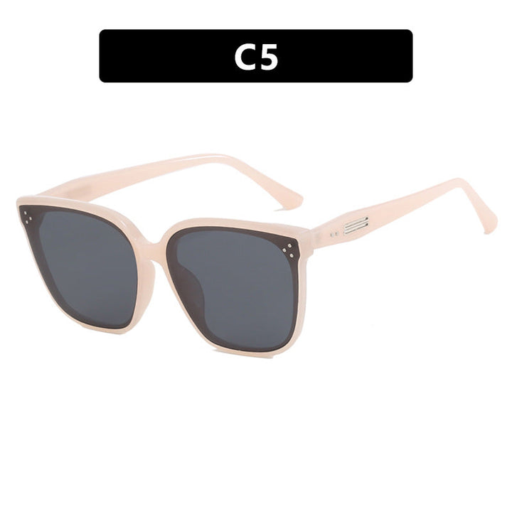 Women's modern oversized sunglasses with elegant, wide frame Kalsten