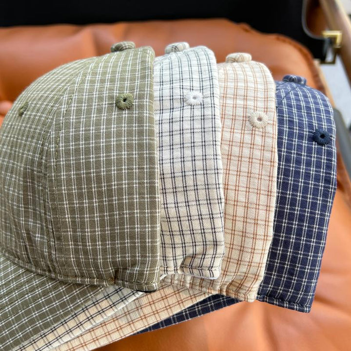 Women's Stylish Checkered Baseball Cap Kalsten