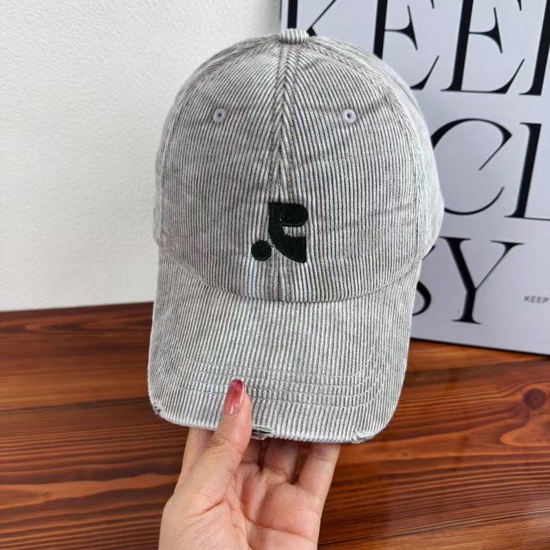 Women's Velvet Textured Baseball Cap Kalsten