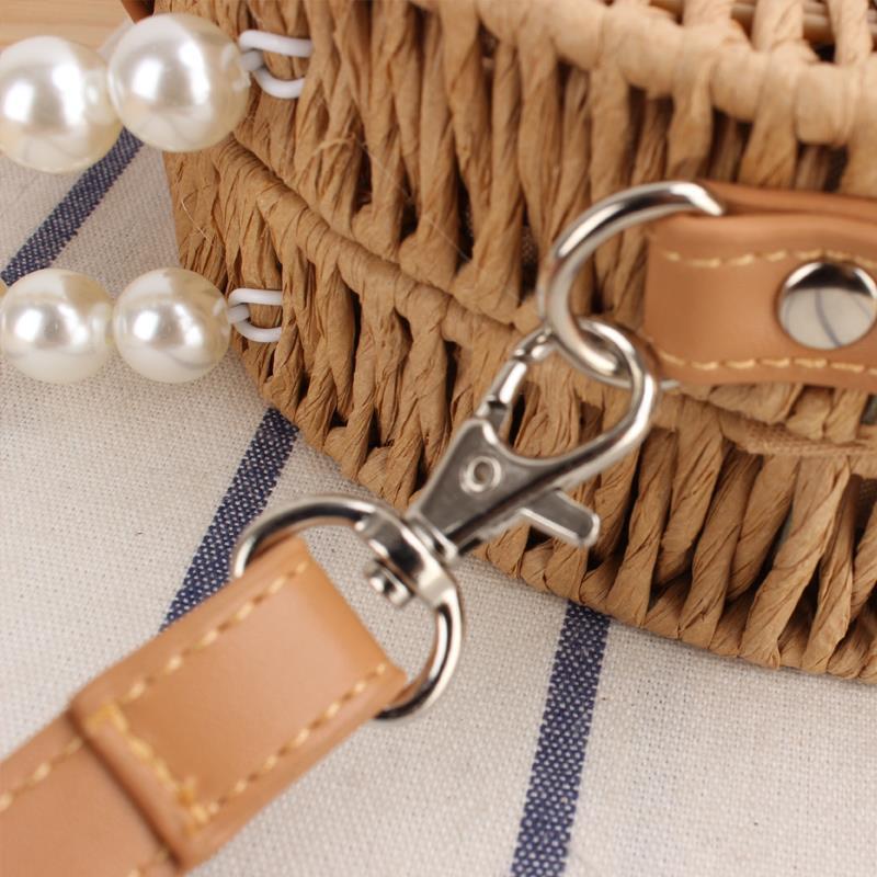 Round base bag with pearl decoration Kalsten