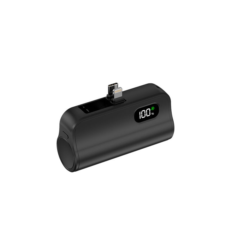 Compact power bank with integrated charging function and LED status display Kalsten
