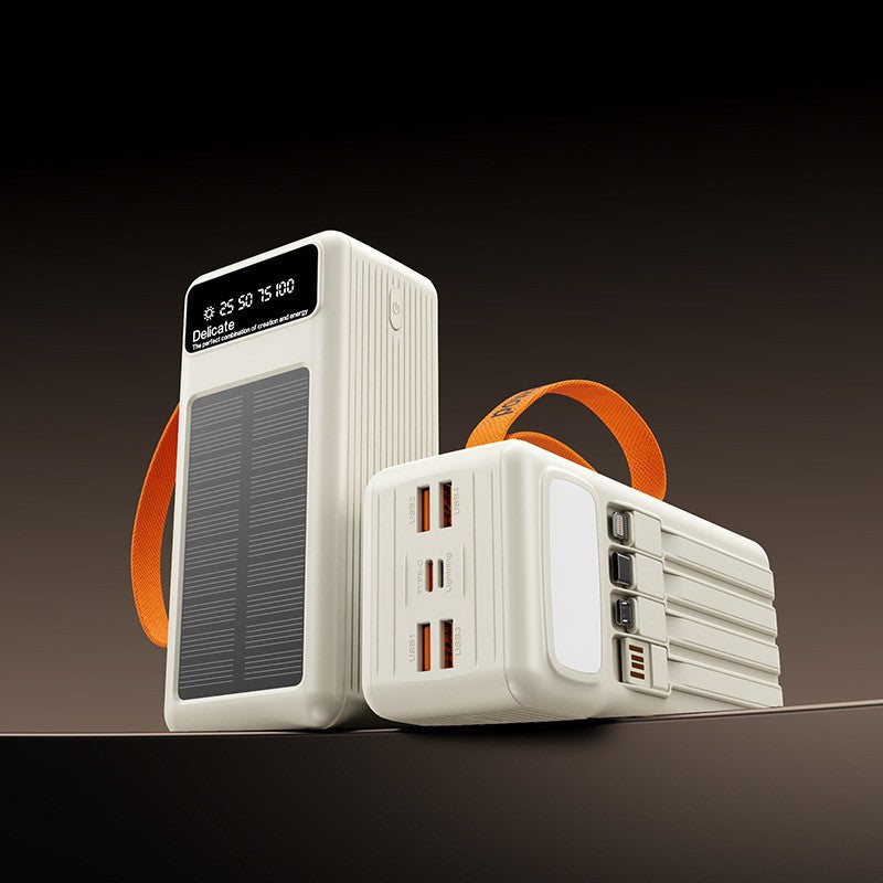 Portable solar power bank with intelligent charging technology and digital display Kalsten