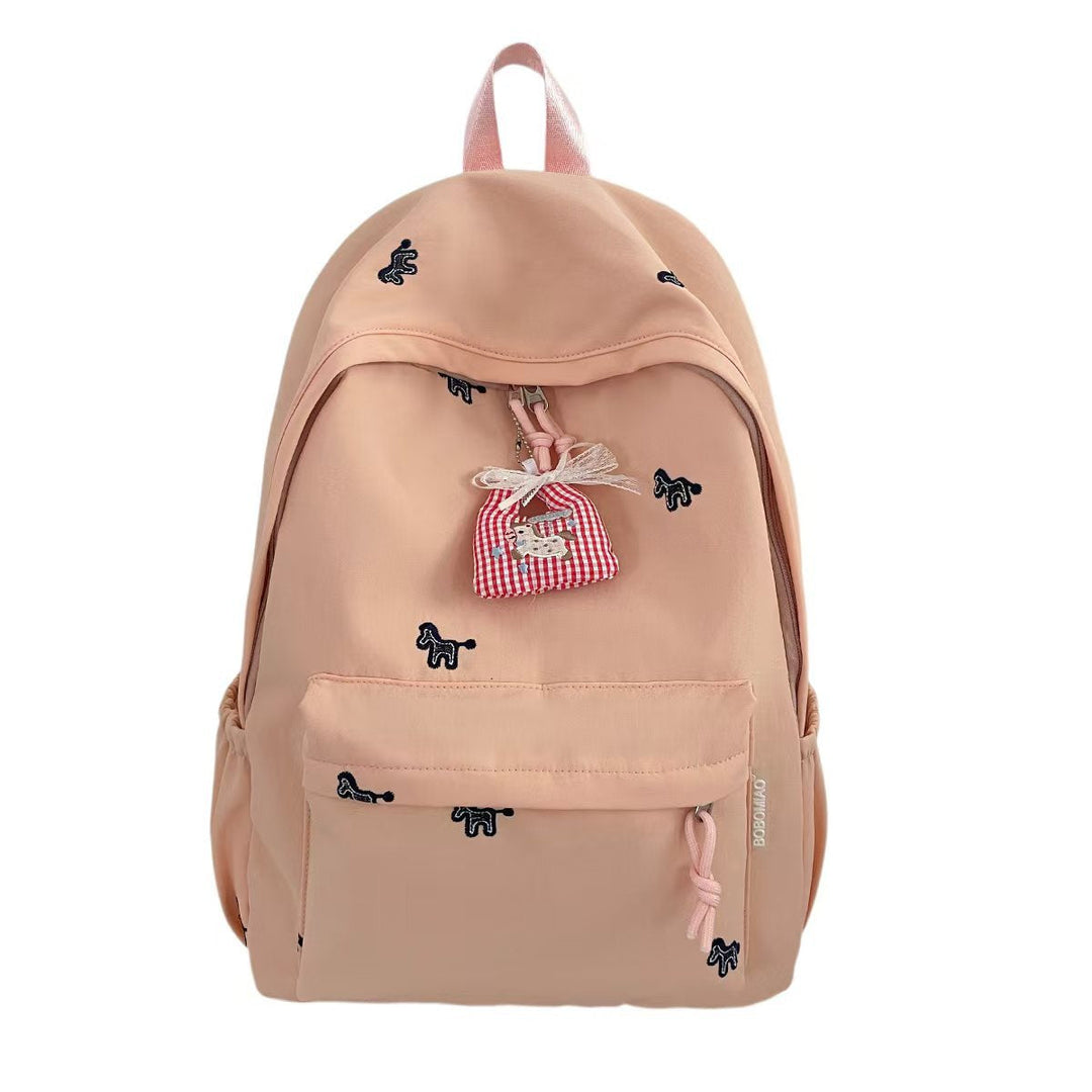 Decorative Embroidered Backpack Kalsten