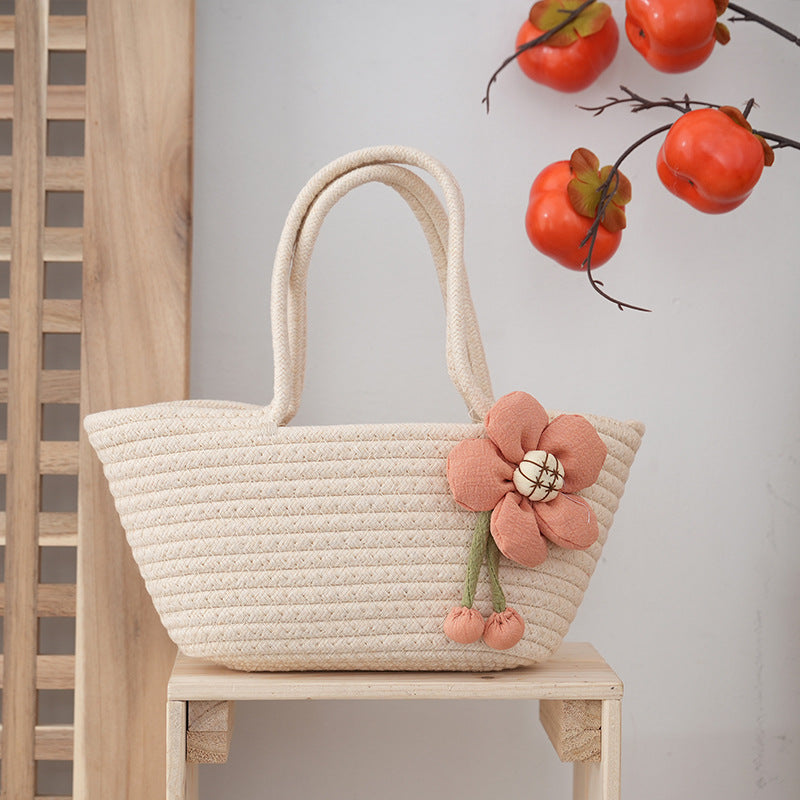 Flower-shaped tote bag Kalsten