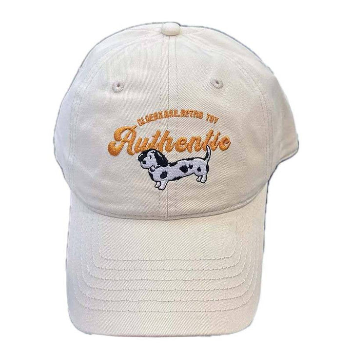 Women's Embroidered Cow Print Baseball Cap Kalsten