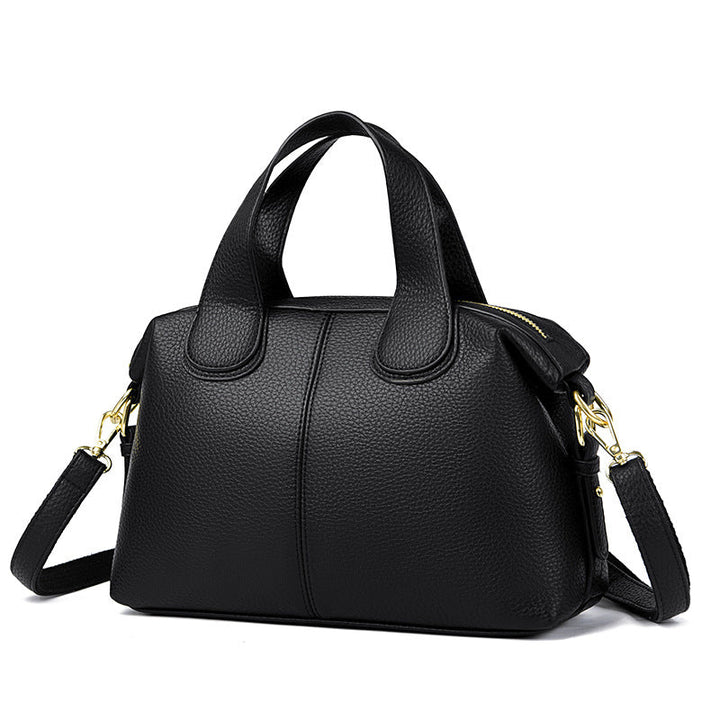 Elegant Faux Leather Handbag Kalsten