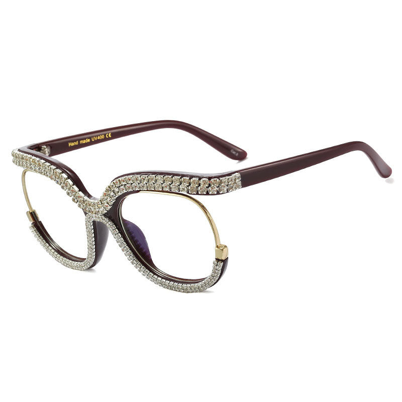 Ladies Glamorous Designer Sunglasses with Sparkling Frame Kalsten