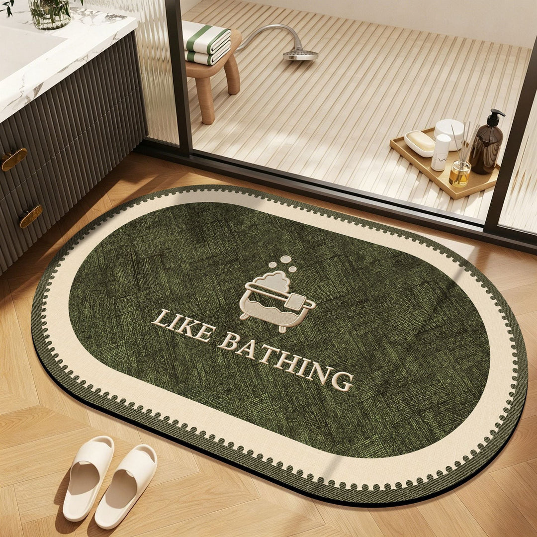 Playful Zoo-Themed Bathroom Mat Kalsten