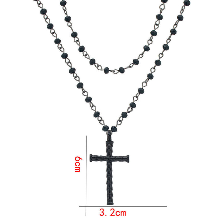 Layered Crystal Moon Jewelry Set Kalsten