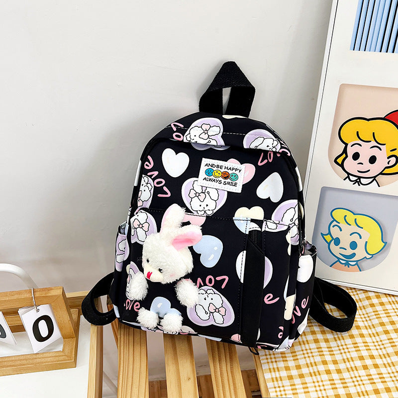 Cute Plush Bunny-Themed Mini Backpack Kalsten