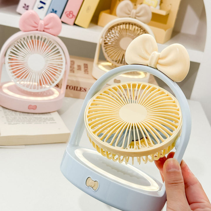 Unisex Portable Mini Fan in Elegant Flower Design Kalsten