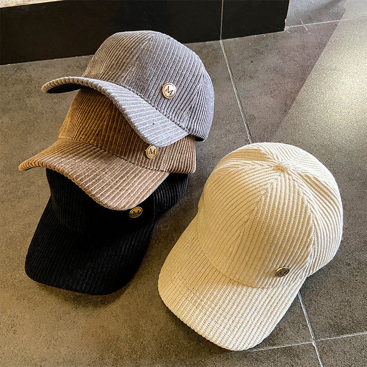 Women's Textured Corduroy Baseball Cap Kalsten