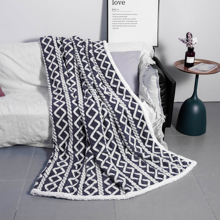 Women’s cuddly blanket in modern Boho design Kalsten
