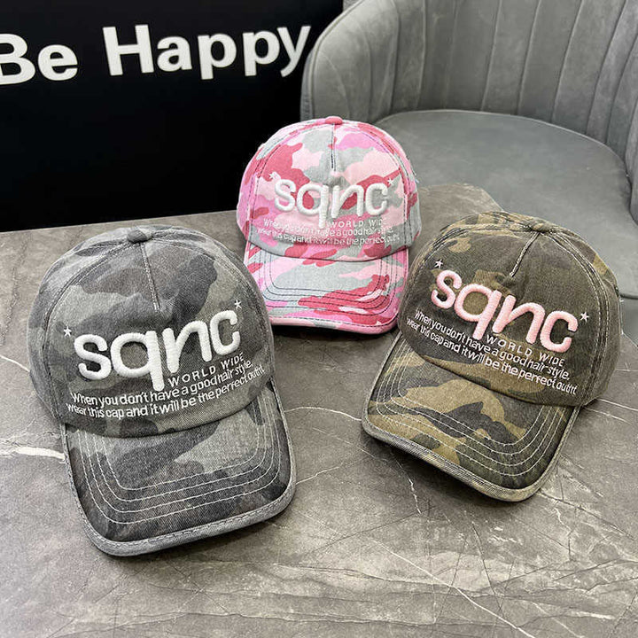 Unisex Camouflage Embroidered Baseball Hat Kalsten