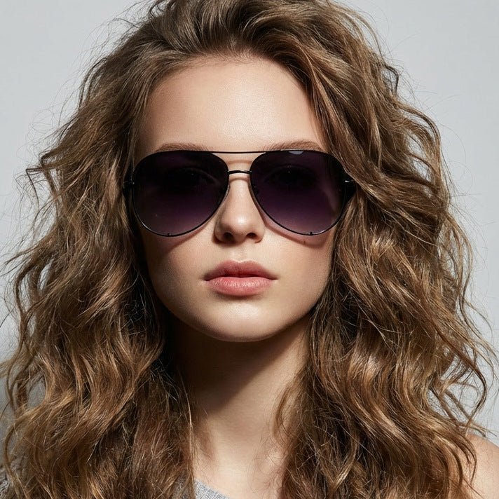 Women's Vintage Pilot Sunglasses Kalsten