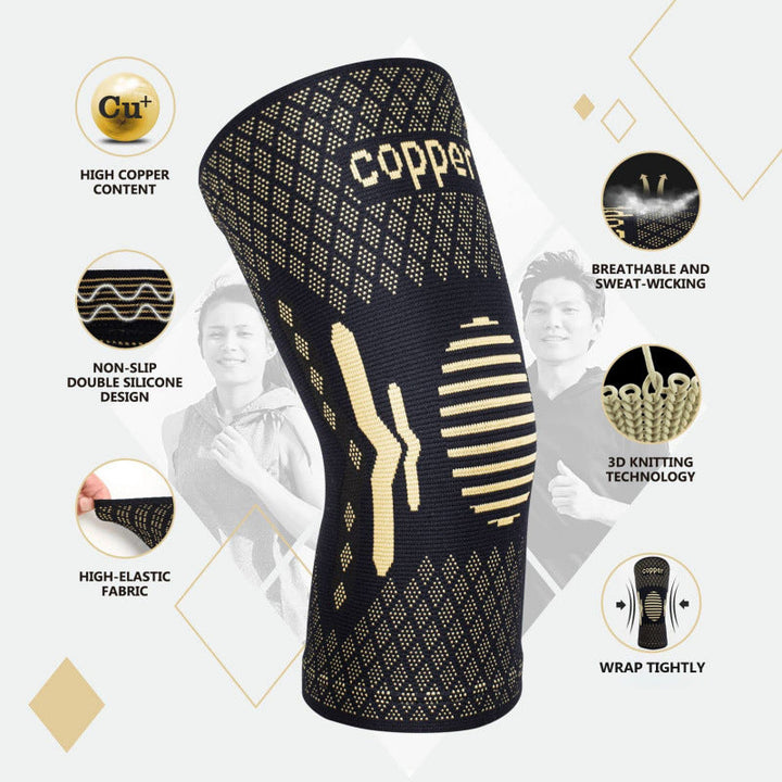 Copper Infused Knee Support Kalsten