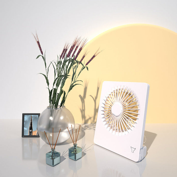 Women portable table fan with 180-degree rotation function Kalsten