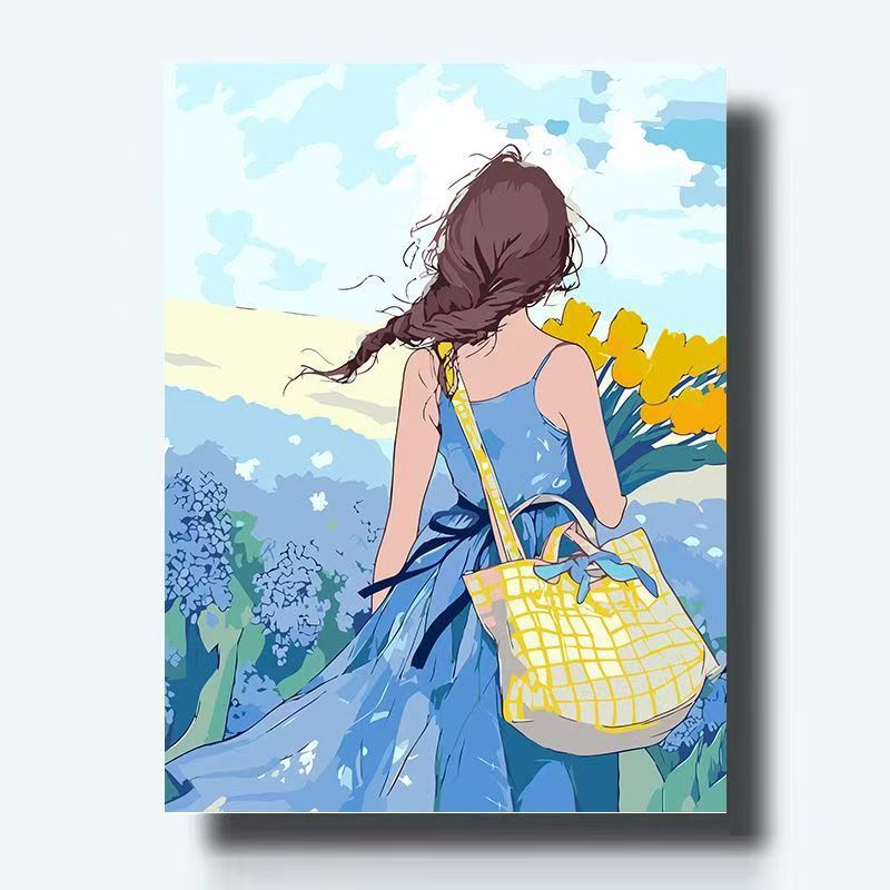 Artistic Floral Canvas Print Kalsten