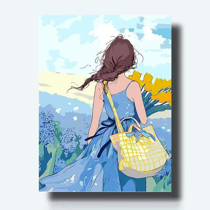 Artistic Floral Canvas Print Kalsten