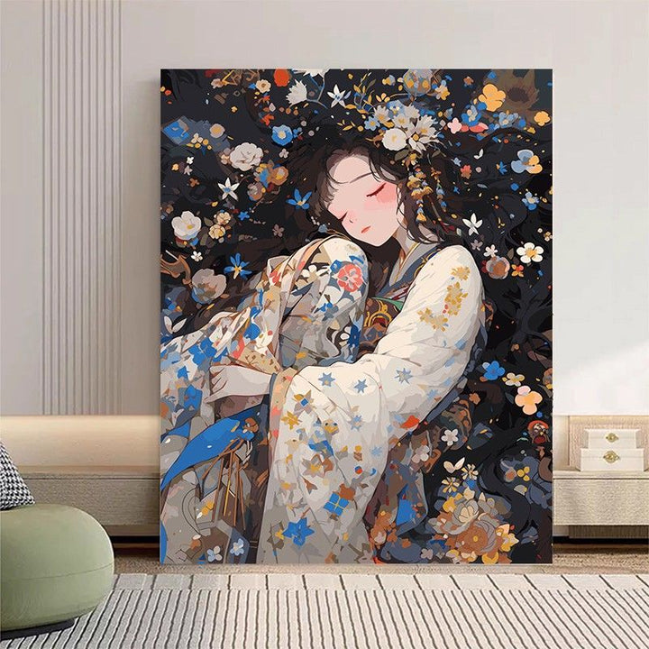 Cozy Home Illustration Canvas Art Kalsten