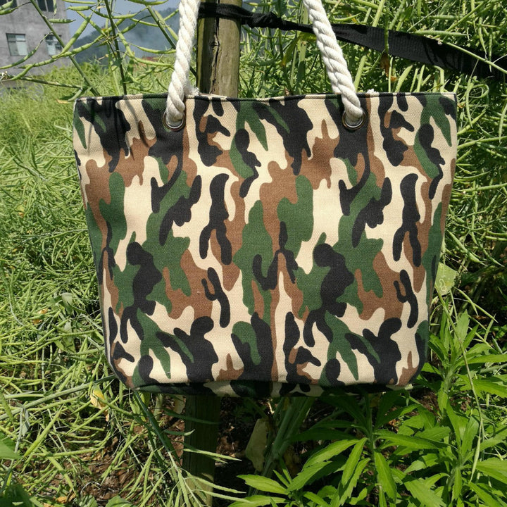 Camouflage Bags Made Of Sturdy Cotton Fabric Kalsten