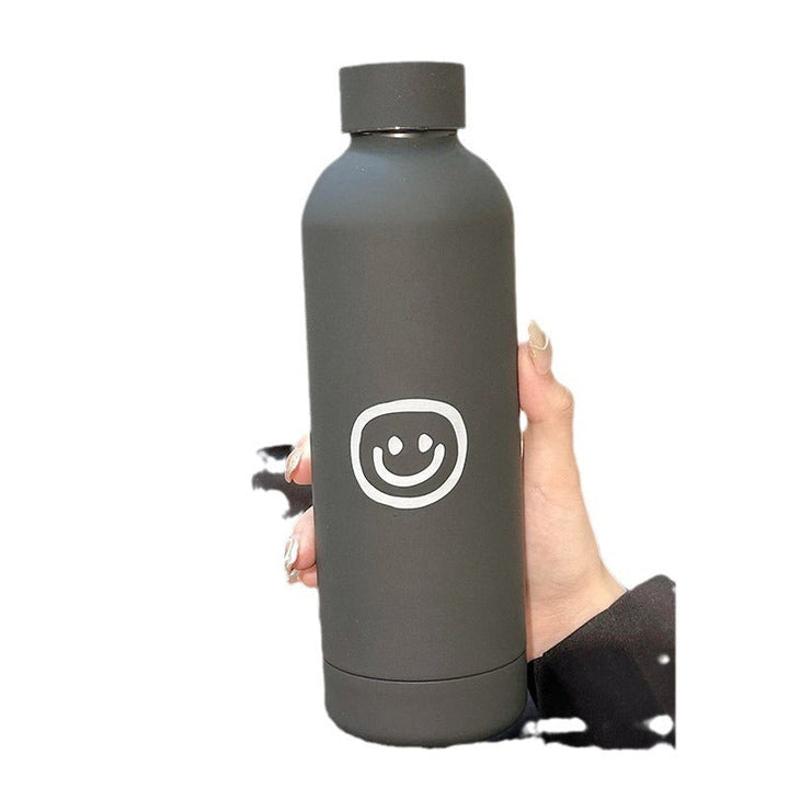 Women's Insulated Water Bottle with Fun Emoji Design Kalsten