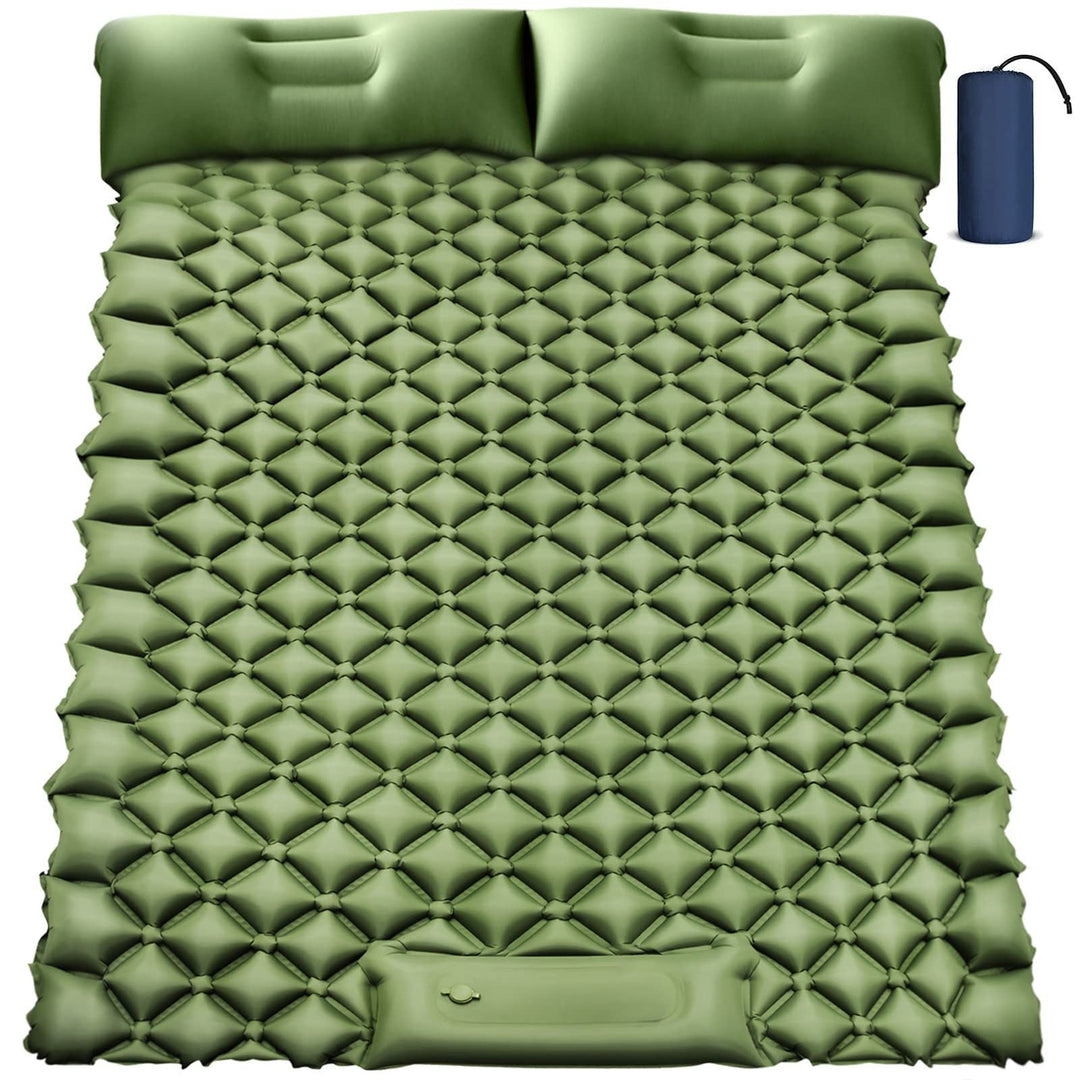 Premium Sleeping Mat With Integrated Headrest And Comfort Zone Kalsten