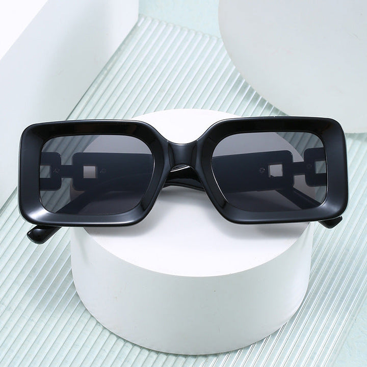 Women's Polygon Sunglasses with Glamorous Decorative Frame Kalsten