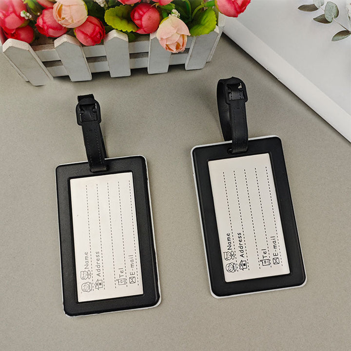 Unisex luggage tag with international travel destinations Kalsten