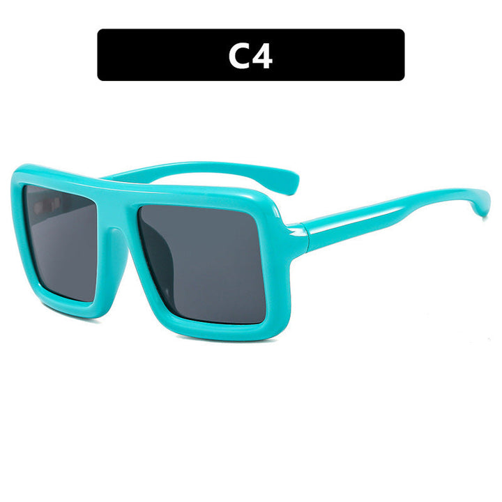 Women's sunglasses in a modern, rectangular design with high UV protection function Kalsten