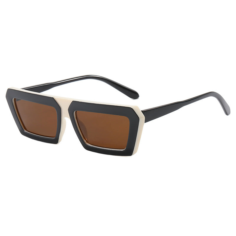 Women's fashionable sunglasses with a distinctive square frame and polarizing lenses Kalsten