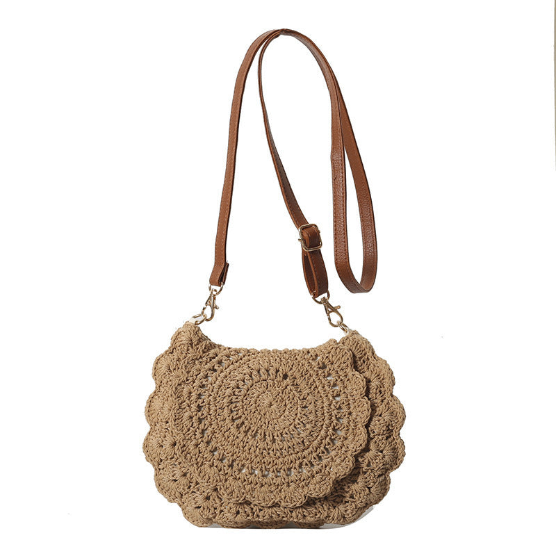 Hand-knotted shoulder bag Kalsten