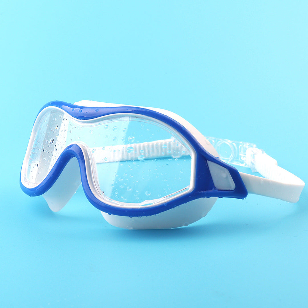 Powerful swim mask with wide lenses and anti-fog coating Kalsten