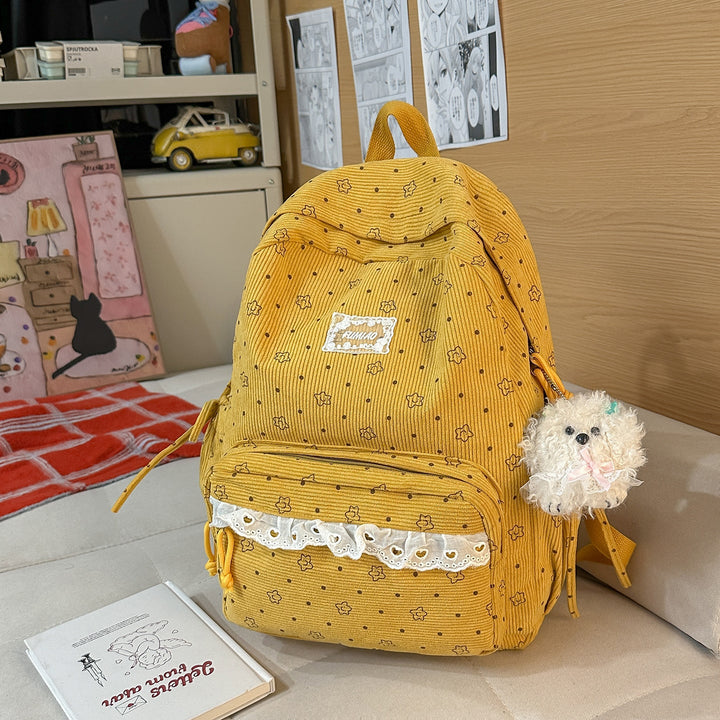 Decorative Embellished School Backpack