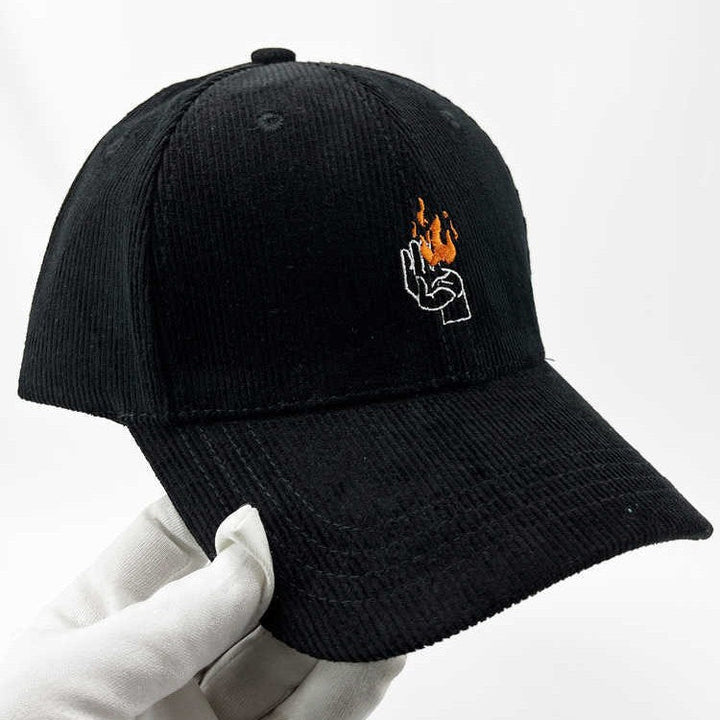 Men's Corduroy Graphic Baseball Cap Kalsten