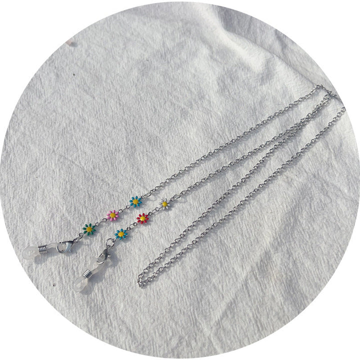 Floral-Accented Eyewear Chain Kalsten