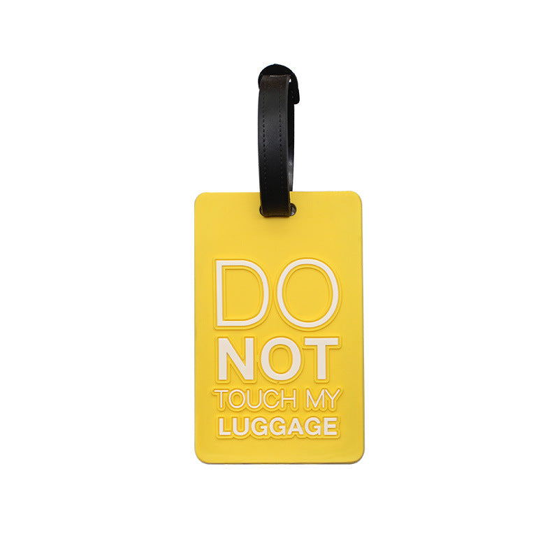 Unisex Luggage Tag with Safety Message Kalsten