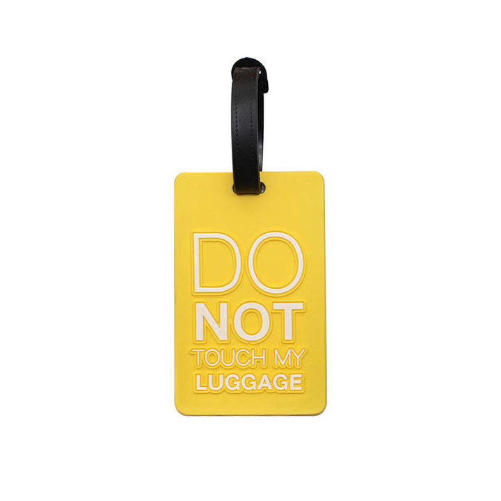 Unisex Luggage Tag with Safety Message Kalsten