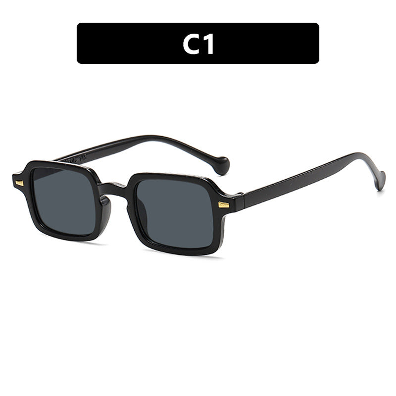 Ladies exclusive square sunglasses with elegant metal frame and UV protection Kalsten