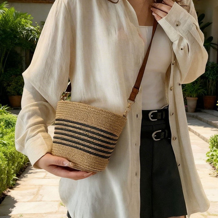 Handmade Crossbody Bag in Boho Style Kalsten