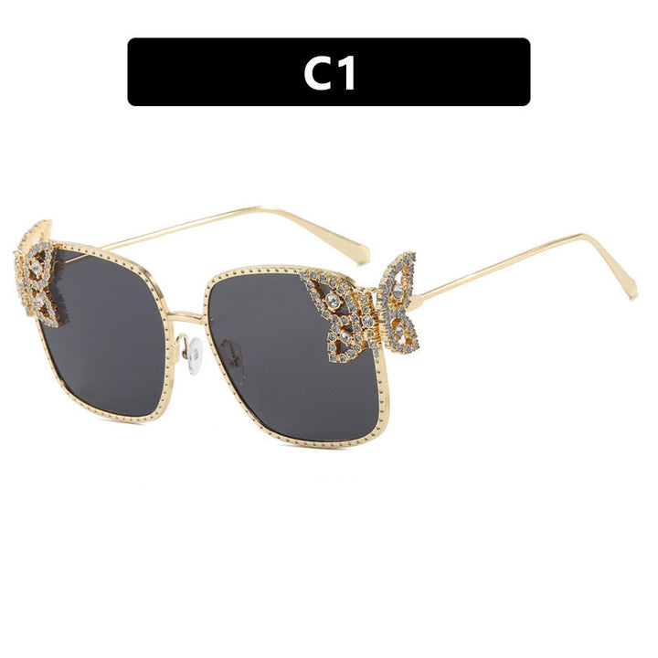 Ladies extravagant glasses with sparkling accents Kalsten