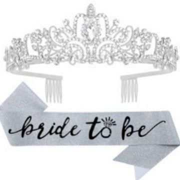 Ladies Crystal Embellished Bridal Tiara Kalsten