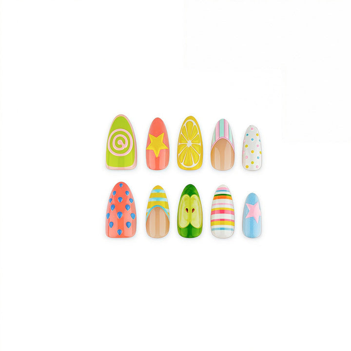 Colorful Nail Art Kalsten