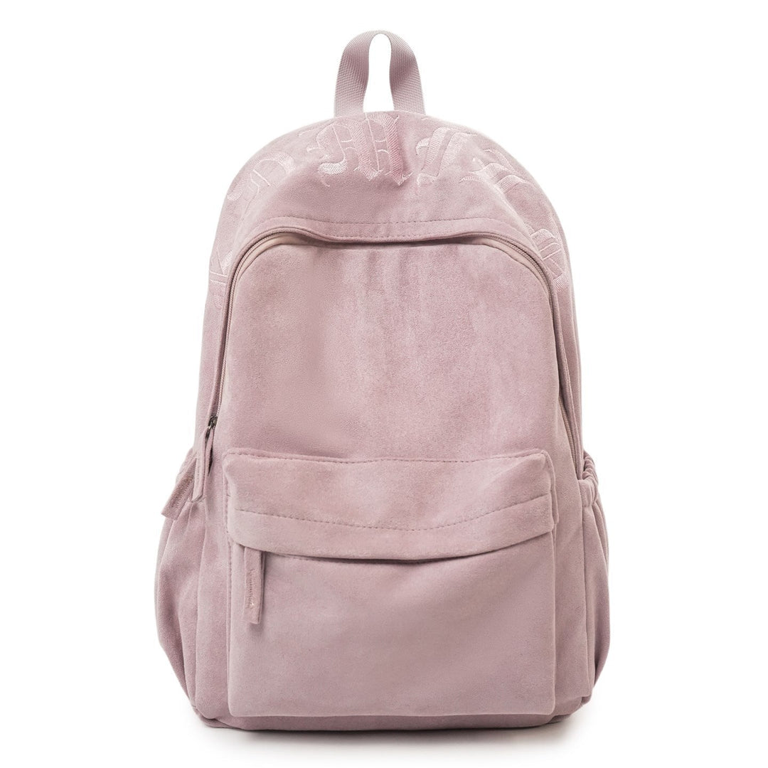 Elegant Suede Backpack