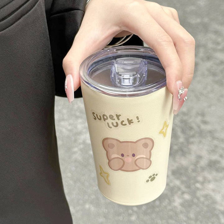Women’s insulated cup with innovative press closure Kalsten