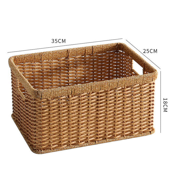 Unisex Practical Storage Basket with Open Handles Kalsten