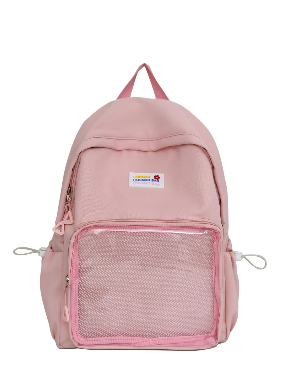 Multi-Functional Transparent Panel School Backpack